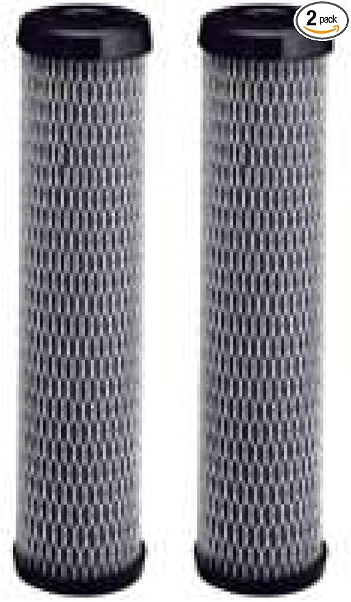 Culligan D-10A 2PK Carb Filtration Replacement Cartridge, 2 Count (Pack of 2), Gray