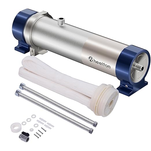 0.01 Micron Whole House Water Filter System, Ultrafiltration Water Filtration System with 3-5 Year Lifespan, Pre-Filtration Sediment Filter for Well & City Water (8.8 GPM / 52,834 GL) - UF4
