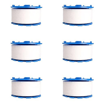 6 Pcs Sink Water Filter Elements, Universal Sink Faucet Filter Elements, Sink Faucet Filter Removes Hard Water, Water Filtration & Softeners, Faucet Sprayer Attachment(Faucet Not Included)