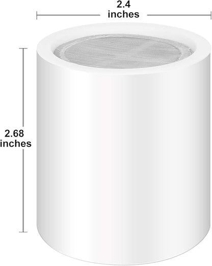FEELSO 2 Pack 15 Stages Replacement Filters for Hard Water Remove Chlorine and Harmful Substances