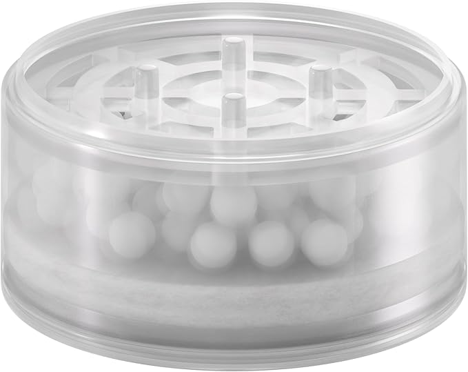 Replacement Filter for The Clearly Pure Shower Head - Dechlorinating Shower Filter and Reduces Dissolved Solids - Helps Dry Hair and Itchy Skin - Barclay's Buys