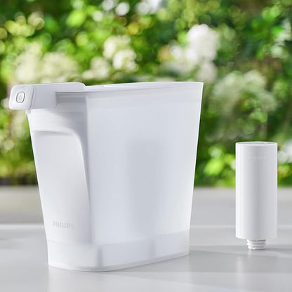 PHILIPS 1 Pack Plus Filter Cartridges ADD566, Replacement Filter Cartridges for Instant Water Filter Pitcher ADD5902 ADD5903 ADD5912 ADD5913,Reduces 46 impurities & 99% of Lead,1 Filter for 3 Months