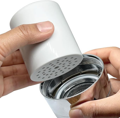 Casaheal 4 Pack 15 Stage Shower Filter Replacement Cartridge for Hard Water, Universally Compatible with Any Similar Design, Shower Water Softener with High Output