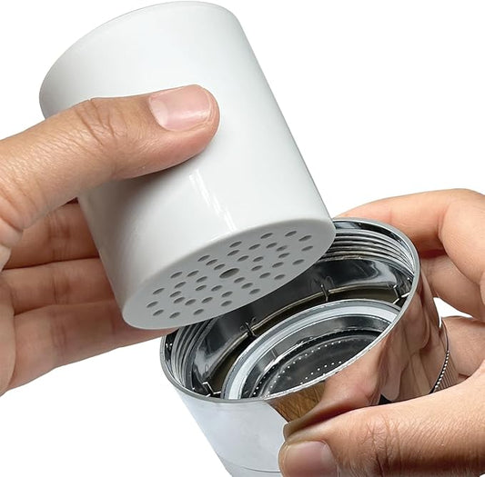 Casaheal 4 Pack 15 Stage Shower Filter Replacement Cartridge for Hard Water, Universally Compatible with Any Similar Design, Shower Water Softener with High Output