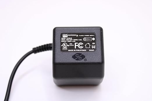 Clack Genuine OEM V3186-06 Water Softener Power Supply – 120V AC to 15V DC 500mA Adapter | Original Equipment Clack Power Cord Plug-in Transformer with Overload & Overheat Protection | 60-Inch Cord