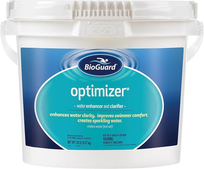 BioGuard Optimizer Pool Water Enhancer and Clarifier, 20 lb, Single Pack | Creates Soft and Sparkling Water, Improves Overall Water Quality