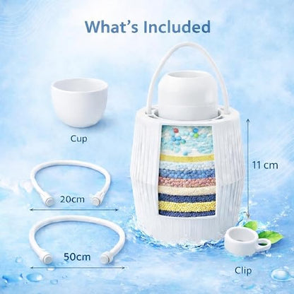 17-Stage Bath Filter for Tub & Bathtub Water Filter - Luxury Leak-Proof Hard Water Softener with Vitamin C & E - Removes Chlorine, Fluoride & Lead - 12k Gallon for Healthier Skin, Hair & NailsfnShop