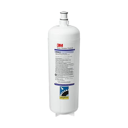 3M High Flow Series Filter Cartridge HF60-S | For ICE160-S, ICE260-S System, Reduces Bacteria, Sediment, Cyst, Chlorine Taste & Odor, Scale And Microplastics