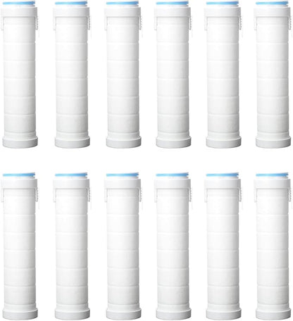 High Pressure Handheld Shower Head High Pressure Shower Heads- High Flow Even with Low Water Pressure - Hand Held Showerhead Set with 59″Replacement Hose/Bracket and Cotton Filters (White 2)