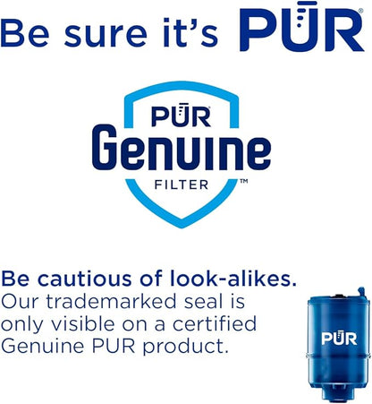 PUR Plus Mineral Core Faucet Mount Water Filter Replacement, 6 Pack for 18-Month Supply, Compatible Water Filter for Sink Faucet PUR Filtration Systems (RF-9999)