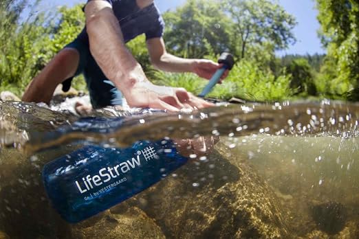 LifeStraw Go Bottle Navy Blue 22 oz