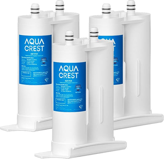 AQUA CREST Replacement for Frigidaire® & Electrolux® WF2CB®, PureSource2®, NGFC 2000, FC100, 1004-42-FA, Kenmore 9916, 469911, 469916 Refrigerator Water Filter, 3 Filters