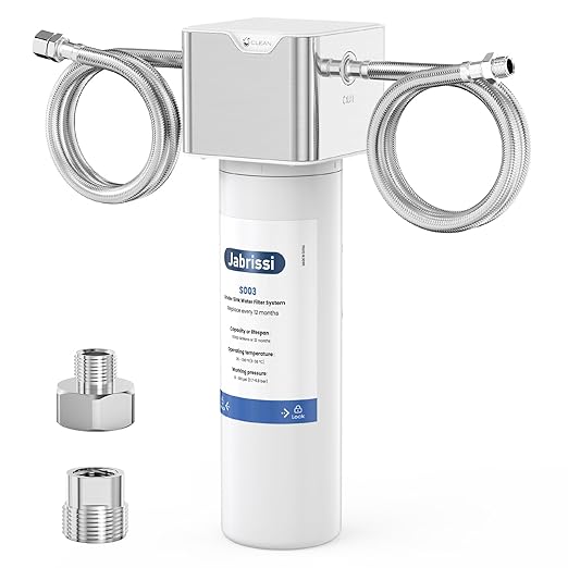 Under Sink Water Filter, NSF/ANSI 42 & 372 Certified, 1 Years or 10000 Gallons Ultra, Removes Heavy Metals, Chlorine,Bad Taste & Odor, Direct Connect Undersink Water Filtration System