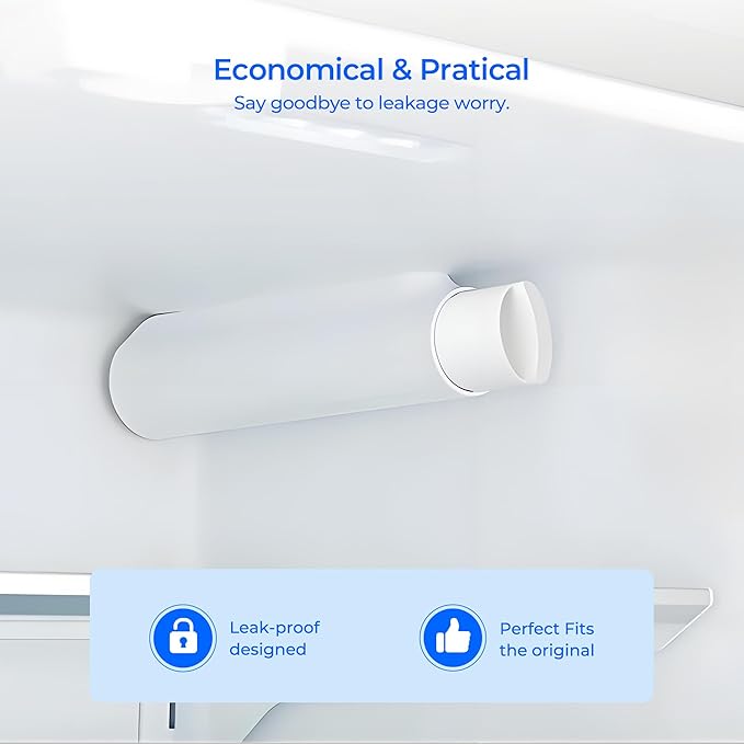 TEEHAY EPTWFU01 PureSource Ultra II Refrigerator Water Filter, Compatible with Electrolux EWF02, Frigidaire Gallery FG4H2272UF, FGHB2868TF, FGHB2868TP, FGHD2368TD, FGHD2368TF, FGSC2335TF, 2 Pack