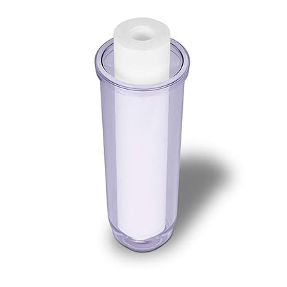 Dual Whole House Water Filter System, Transparent Standard Housings, Presser Relief Button, 3/4” Inlet/Outlet Brass Port, Meets NSF Standards & Regulations (5 Mic Pleated & Standard Sediment Filters)