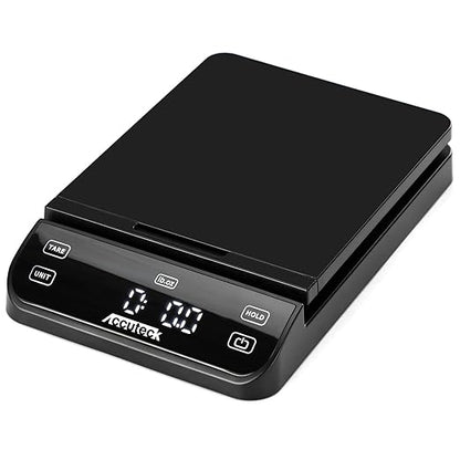 Accuteck BPS70 High Accuracy Digital Shipping Scale and Postal Scale, 0.1oz Precision (Black with Touch Screen, 70Lb)