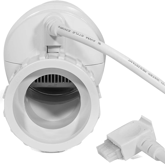 XtremepowerUS 15K Salt Chlorination System for In-Ground Pools Up to 15,000 Gallons Pool Flow Switch Cell Fitting Complete System, Cleaning Stand