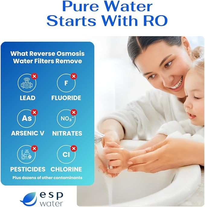 Ultima Green RO Compatible 5 Filter Replacement Kit with 50 GPD RO Membrane – 5-Stage Water Filters for Reverse Osmosis System – Sediment, Carbon Block, GAC, Membrane | Compatible with Guaranteed Fit, 50 GPD RO Membrane, Sediment and Carbon Filters, Fo...