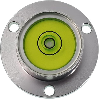 Metal Horizontal Bubble Bull's-Eye Level Universal Horizontal Bubble Flange Water Bubble Level Horizontal Bubble Small Household (30 * 11mm(Green))