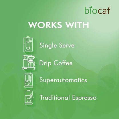 Urnex Full Circle Espresso Machine - 2 Single Use Packets - Descaling Powder Safe On Keurig Delonghi Nespresso Ninja Hamilton Beach Mr Coffee Braun