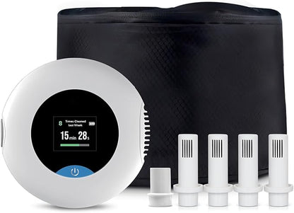 Multi-Function Cleaner Upgraded Cleaning Kit for Virtuclean Machine with 4PCS Filters | 100% Waterless | One-Step Sleep Equipment Maintenance | Easy, Efficient, and Time-Saving Operation