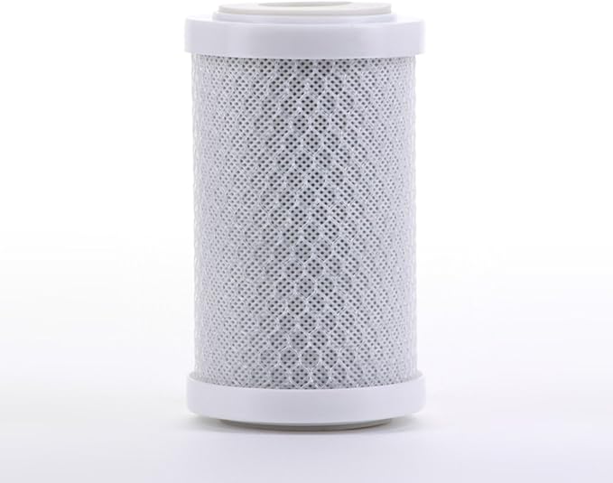 Hydronix CB-25-0505 NSF Coconut Activated Carbon Block Water Filter, 2.5" x 5" - 5 Micron