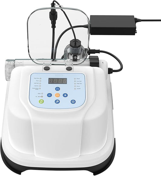 Saltwater Chlorinator System for Above Ground Pools up to 10,000 Gallons,Test Strip Included,Self-Cleaning Saltwater Pool Chlorinator Generator