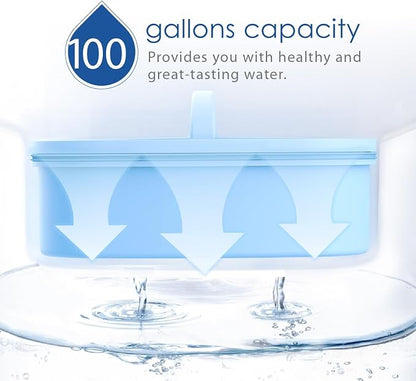 [Original] Waterdrop PF-AL Alkaline Water Filter for Waterdrop Pitchers | Water Filter Replacement for Waterdrop Pitcher Filtration System, Improves Coffee Taste, Lasts Up to 200 Gallons, 2 Pack