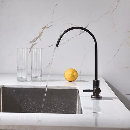 Apaix Drinking Water Faucet Oil Rubbed Bronze, Kitchen Water Purifier Tap/Faucet for Non-Air Gap Reverse Osmosis Water Filter System