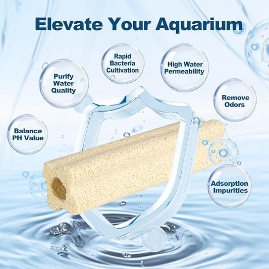 42PCS 5.83-Inch Aquarium Ceramic Bio Filter Media,Ceramic Bio Media Blocks for Fish Tank