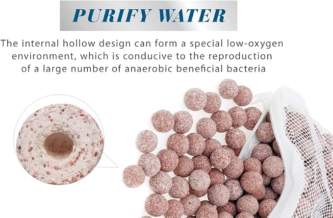 ALEGI 10 lbs Aquarium Ceramic Bio Filter Media Sphere for Canister Filter | Freshwater Aquarium, Marine Fish Tank Sump, Koi Ponds