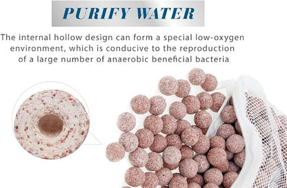 ALEGI 10 lbs Aquarium Ceramic Bio Filter Media Sphere for Canister Filter | Freshwater Aquarium, Marine Fish Tank Sump, Koi Ponds