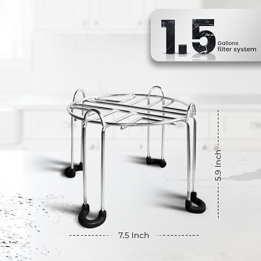 Phoenix Gravity 1.5G Water Filter System with Steel Stand & Carbon Filters