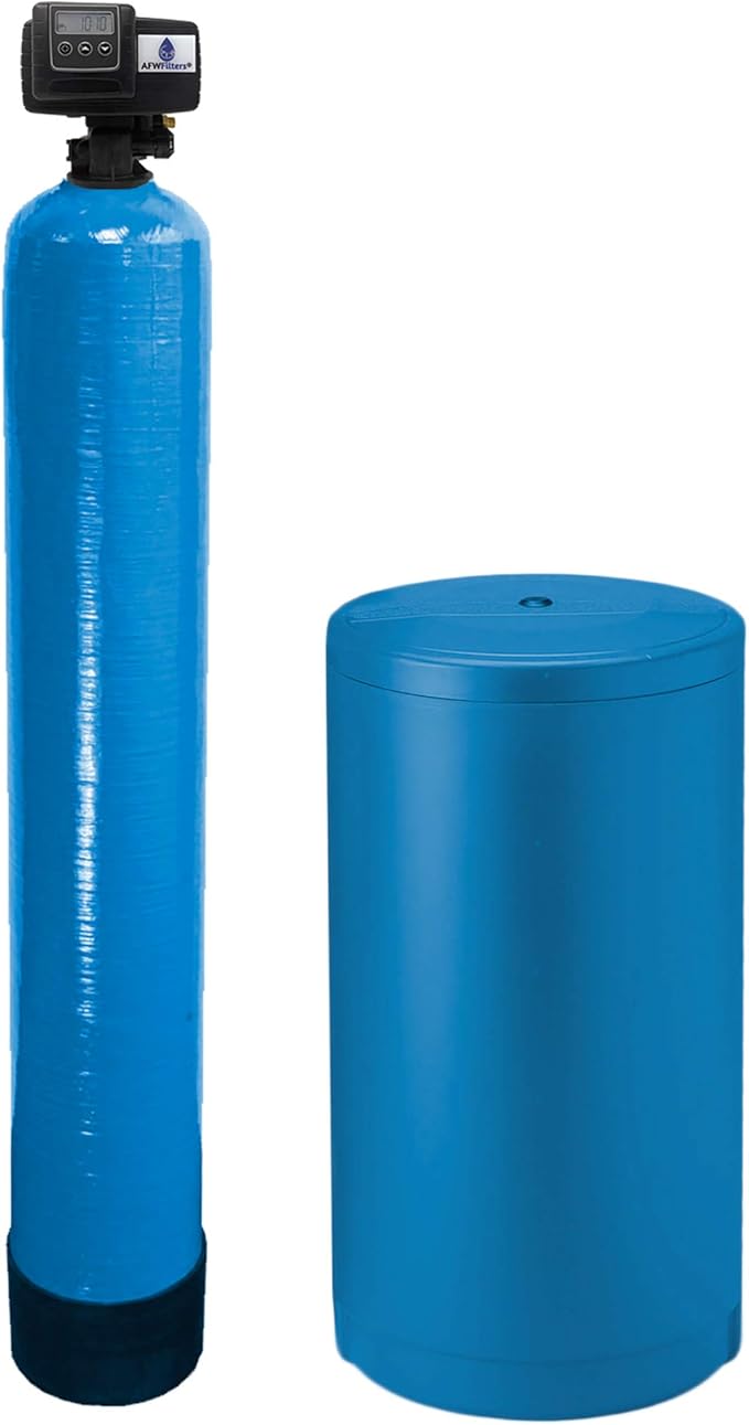 Fleck 5600 SXT Digital Metered Well Water Softener Removes:Hardness, Iron & Sulfur In One System Eradicator 2000 w/ KDF85