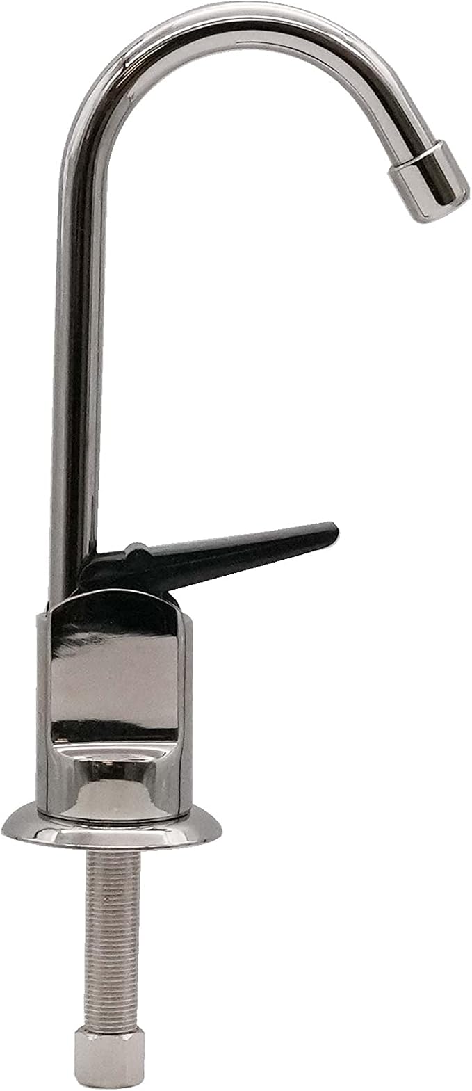 Westbrass R203-NL-05 Touch-Flo Style 6 in. Pure Water Dispenser, Polished Nickel