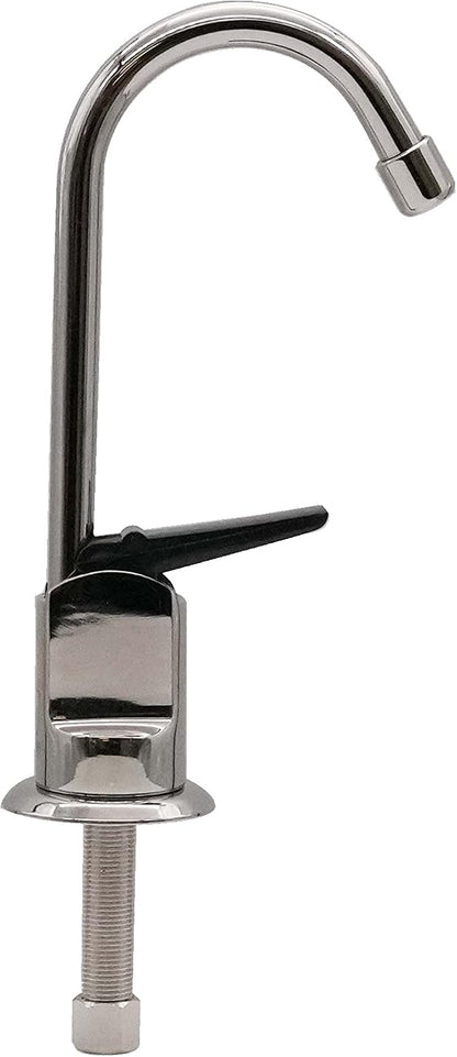 Westbrass R203-NL-05 Touch-Flo Style 6 in. Pure Water Dispenser, Polished Nickel