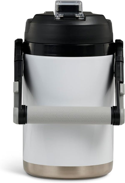 Igloo Rival Fusion 54OZ Insulated Water Jug, Large Water Bottle, Sports Water Jug, White