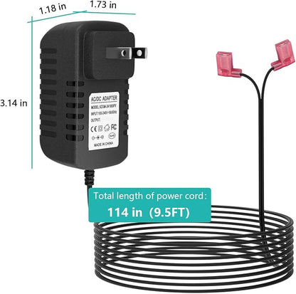 7351054 Water Softener Power Transformer, for Whirlpool Kenmore GE and more water softener, 24V DC Adapter Replacement for 7337482