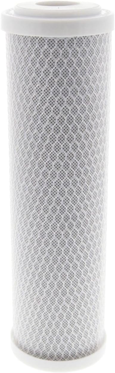 Tier1 10 Micron 10 x 2.5 Water Filter | Whole House Carbon Block Water Filter Replacement Cartridge | Compatible with Pentek EPM-10, 155634-43, EP-10, CB-25-1010 | 2.5 x 10 Water Filter