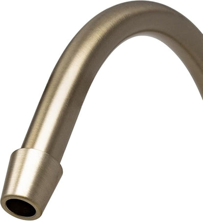 Metpure Non-airgap NSF Certified RO Faucet Reverse Osmosis Drinking Water Filtration System Water Dispenser Spout (Champagne Gold) Vase Style with Faucet Wrench.