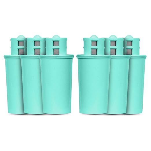 Crystal Quest Alkalizing Water Filter Pitcher Cartridge - Advanced Filtration for Clean, Healthy Water, Enhances Mineralization, Long-Lasting Design, Easy Installation - 1,000 Gallons [Pack of 6]