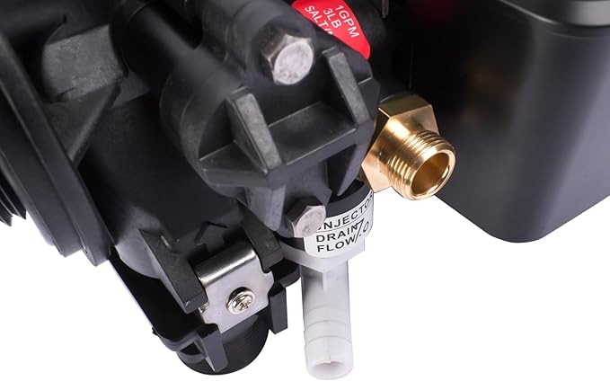 110V 5600 Water Softener 12 Day Control Timer Valve for Water Filter Softener Resin Tanks 9''-11' Diameter Timed Water Softener Control Valve