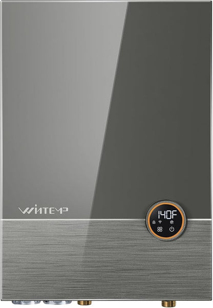 36kW Tankless Electric Water Heater 240V, Whole House, WiFi | On Demand Hot Water, Automatically Maintains Water Temperature, Up to 8.7 GPM, ETL, Eco, Max Current 150A
