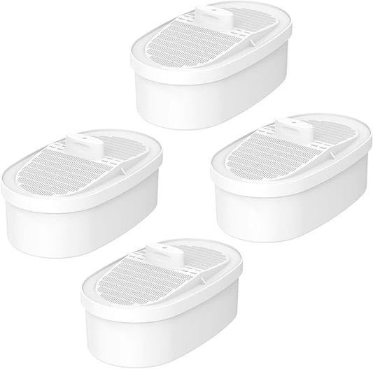 Replacement Filter for Waterdrop® WD-PF-01A Plus, Reduces PFOA/PFOS, Chlorine, Compatible with Waterdrop® Pitchers, Lasts 3 Months or 200 Gallons, Pack of 4