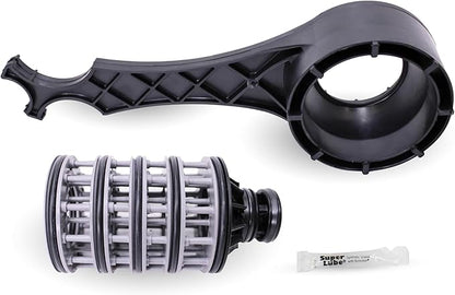 Clack WS1 Water Softener Maintenance and repair Kit - Genuine OEM V3193 Service Wrench & V3005-02 Seal Stack Spacer Assembly Bundle