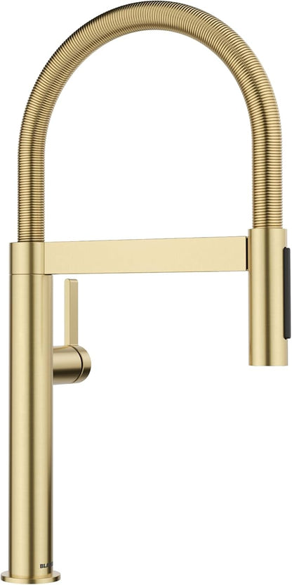 Blanco 527483 Culina II Mini Semi-Pro Kitchen Faucet - 1.5 GPM - Satin Gold