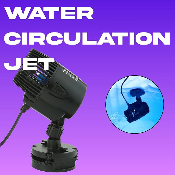 The Pod Company Water Circulation Jet – High-Flow Pump | For Ice Pod & Long Pod, Enhances Cold Immersion, Prevents Freezing, Reduces Ice Usage
