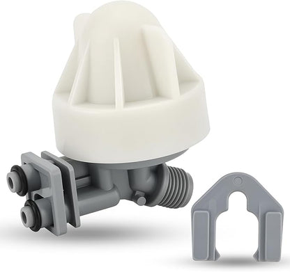 7187065 Water Softener Nozzle & Venturi Assembly for Kenmore, Morton, GE, Whirlpool, NorthStar, Rheem, EcoWater, Bosch, TapworksI, Viessmann, Trrnnity - Replaces 7214969, 7165704, 7238450, WS15X10027