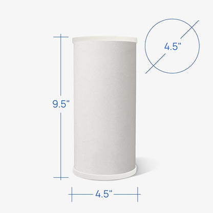 Culligan RFC-BBSA Whole House Water Filter for Sediment - 25 Micron 10”x4.5” Long Lasting Water Filter Replacement Compatible with FXHTC, W50PEHD, GXWH40L, GXWH35F, GNWH38S, WFHD13001, Pack of 1