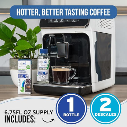 Caffenu Complete Coffee Machine Care Bundle - Descaling Solution & Cleaning Pods Set